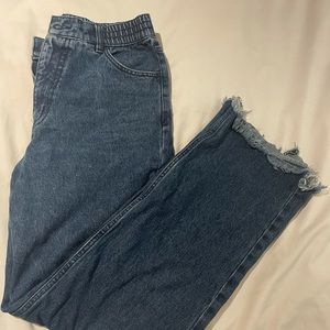 Straight leg jeans